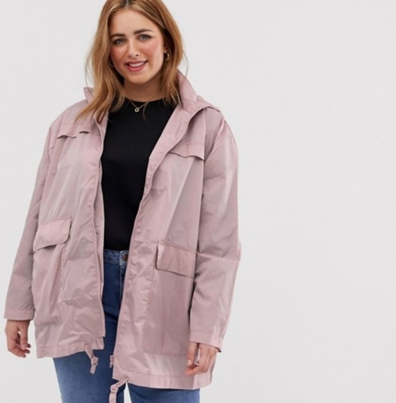 ASOS Jackets & Blazers - Asos graphic rain jacket